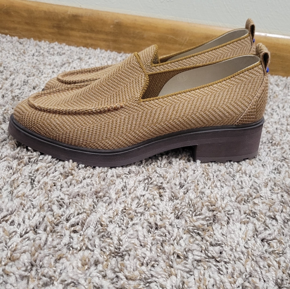 Rothy's Teak Herringbone Lug Loafers